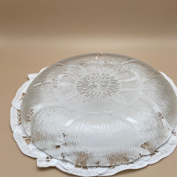 Arcoroc FLEUR 8" Coupe SOUP BOWL Plate Salad Fruit Dish Vintage - Set of 6 - Picture 3 of 7